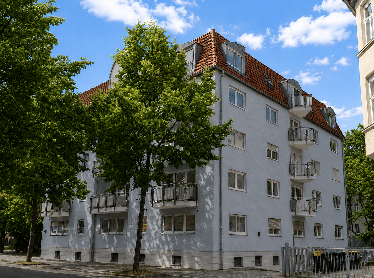 Bezugsfreie Single-Wohnung mit Gartenanteil und Einbauküche – Leipzig – Vorschaubild 5
