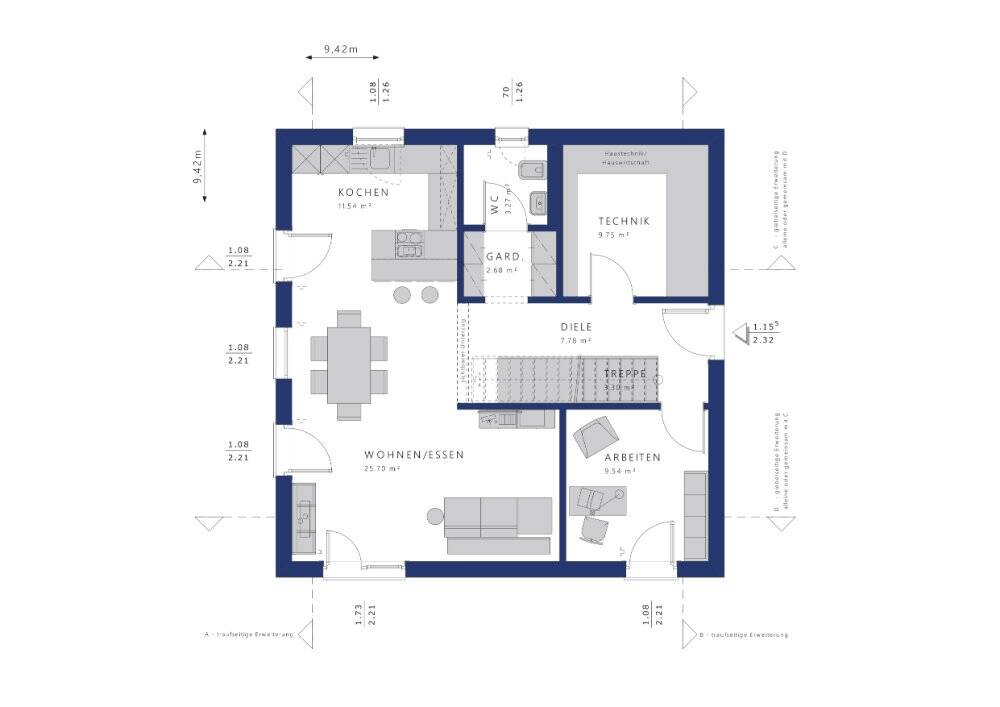 Bestpreisgarantie bei Bien-Zenker -Einfamilienhaus mit Grundstück- Technikfertig – Landau in der Pfalz – Vorschaubild 3
