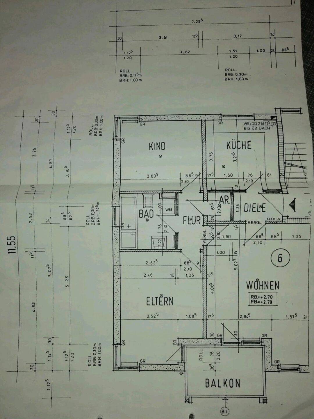 3 Zimmer ETW mit Balkon und 2 Stellplätzen (TG u. außen) in Rheinfelden-Nollingen – Rheinfelden (Baden) – Vorschaubild 7