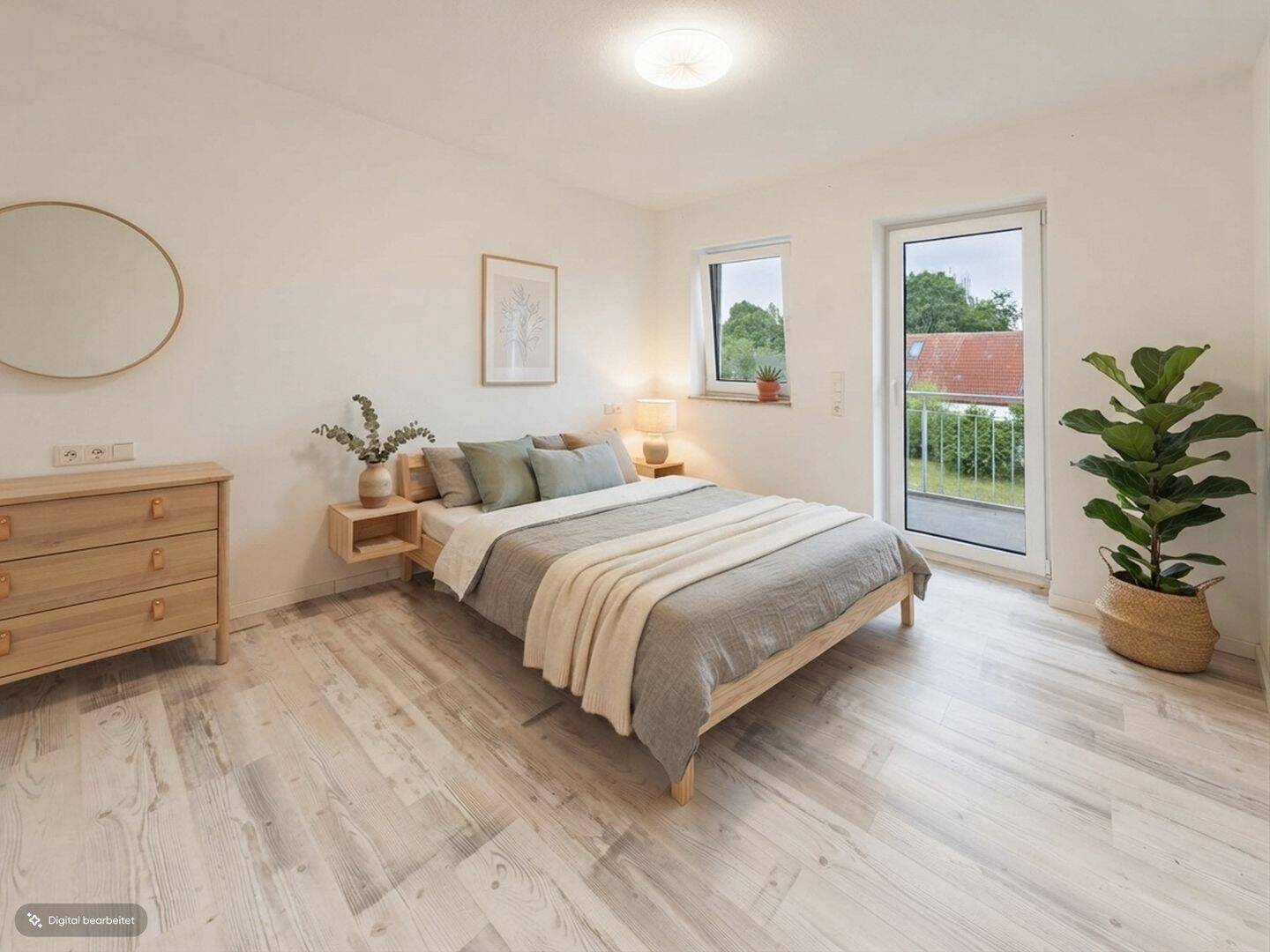 Gartenwohnung in Wertingen - Neubau, Aufzug und Fußbodenheizung – Wertingen – Vorschaubild 9