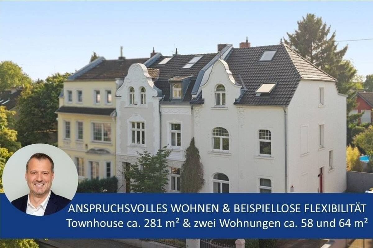 Stilvolles Townhouse & zwei Wohnungen – 50859 Köln – Bild 1 von 9