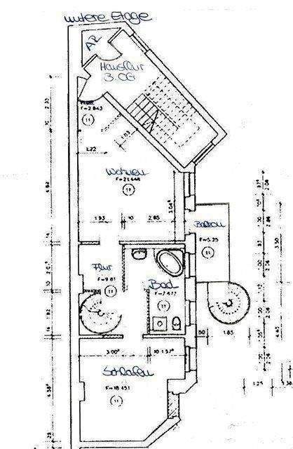 Große Maisonette 2,5 Raum Wohnung, mit Wohnküche, Gäste-WC und 2 Balkonen. – Magdeburg – Vorschaubild 5