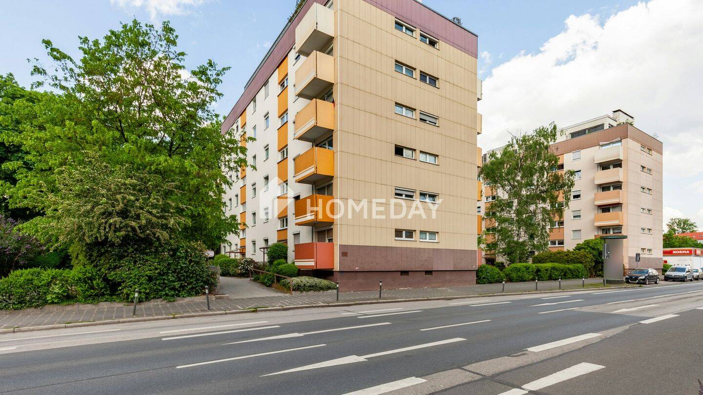Attraktive 2-Zimmer-Erbbauwohnung mit Balkon & Stellplatz - ideal für Singles & Paare – Nürnberg – Vorschaubild 5