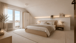Sonnige 3-Zimmer-Wohnung in Stammheim - frei - 2 Aussichtsbalkone - ruhige Lage – 70439 Stuttgart – Vorschaubild 7