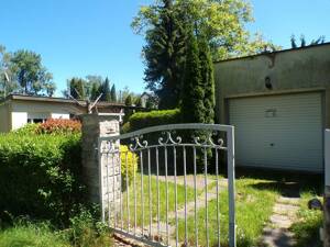 850 m² Eckgrundstück am Landschaftsschutzgebiet (unverbaubar) Bungalow, Keller, Nebengebäude, Garage – 4349 Leipzig – Vorschaubild 2