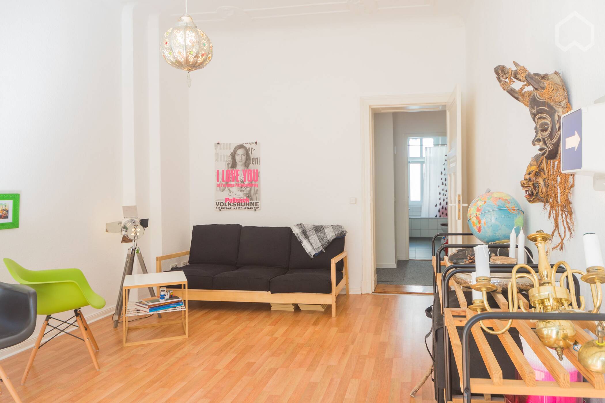Helles, modernes Studio Apartment in Friedrichshain – Berlin – Vorschaubild 6