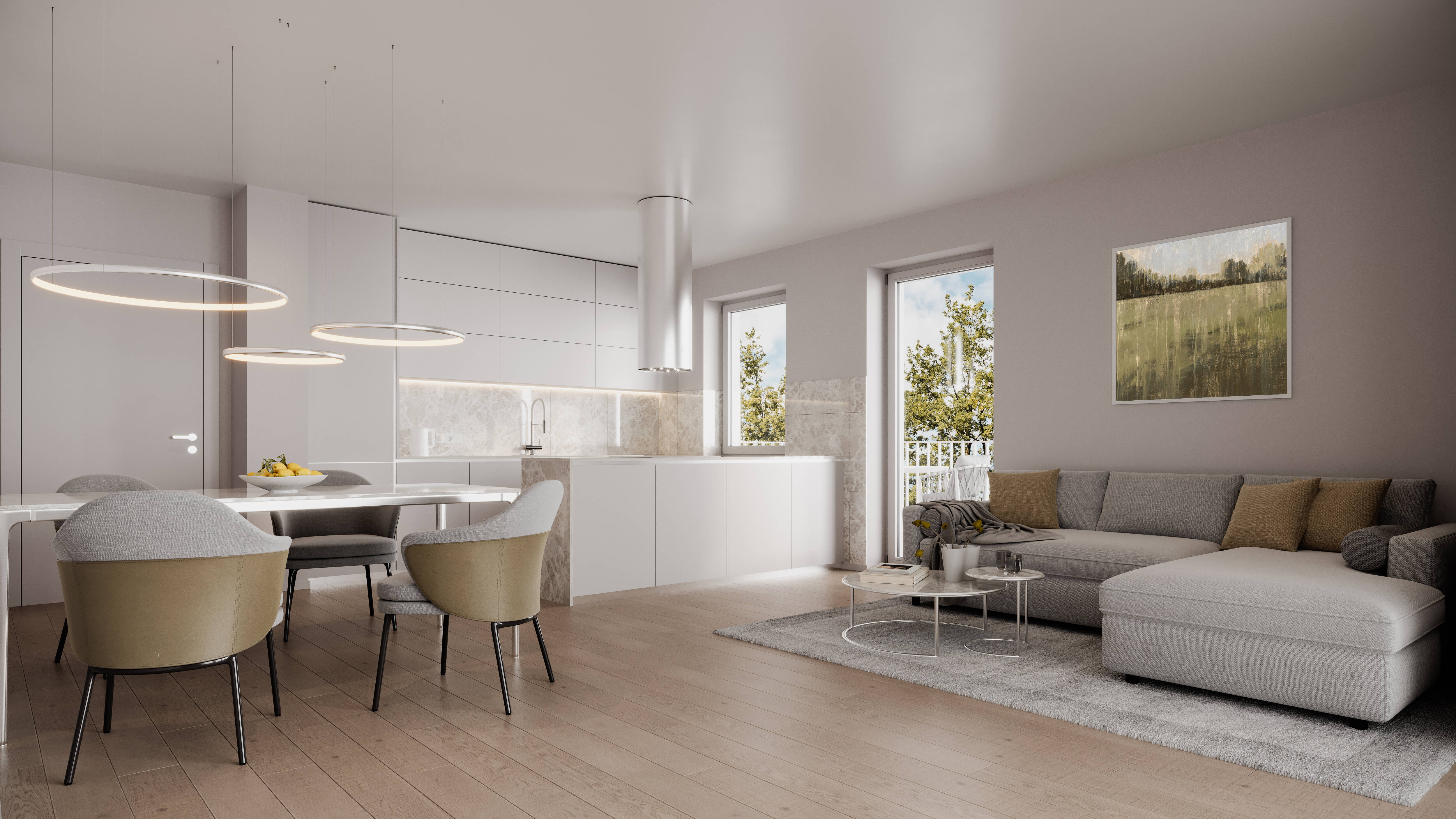 Barrierefreie 2-Zimmer-Wohnung mit geschütztem Balkon – Augsburg – Vorschaubild 4