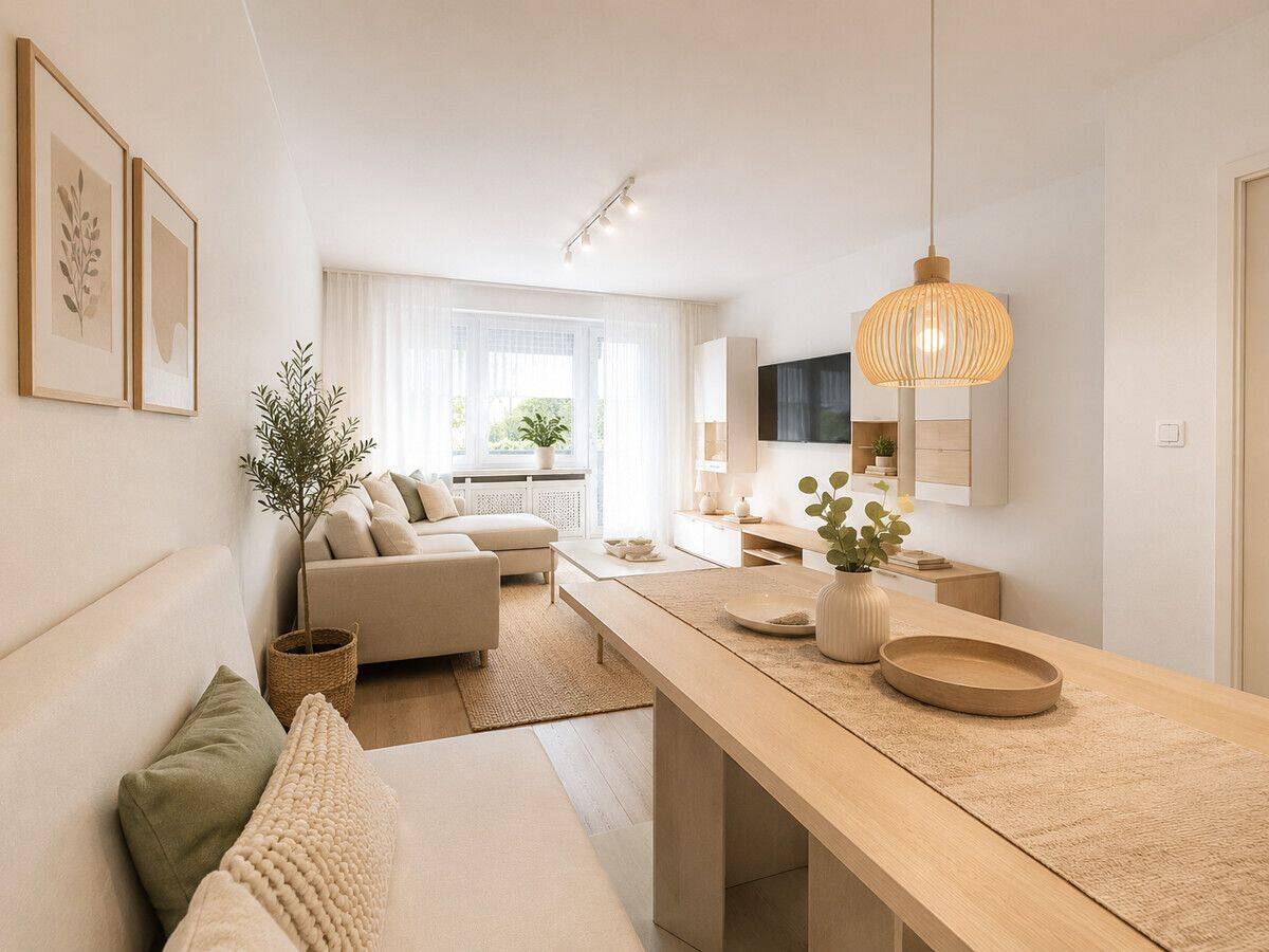Zeitlose Eleganz trifft Wohnkomfort - Exklusive 2-Zimmer-Wohnung in Haar – 81827 München – Bild 1 von 6