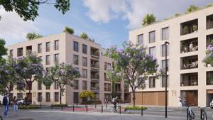 DIE WOHNLiebe - Neue Wege für Wohnen in Köln-Ehrenfeld: Penthouse mit privatem Dachgarten – Vogelsanger Str. 271, 50825 Köln – Vorschaubild 2