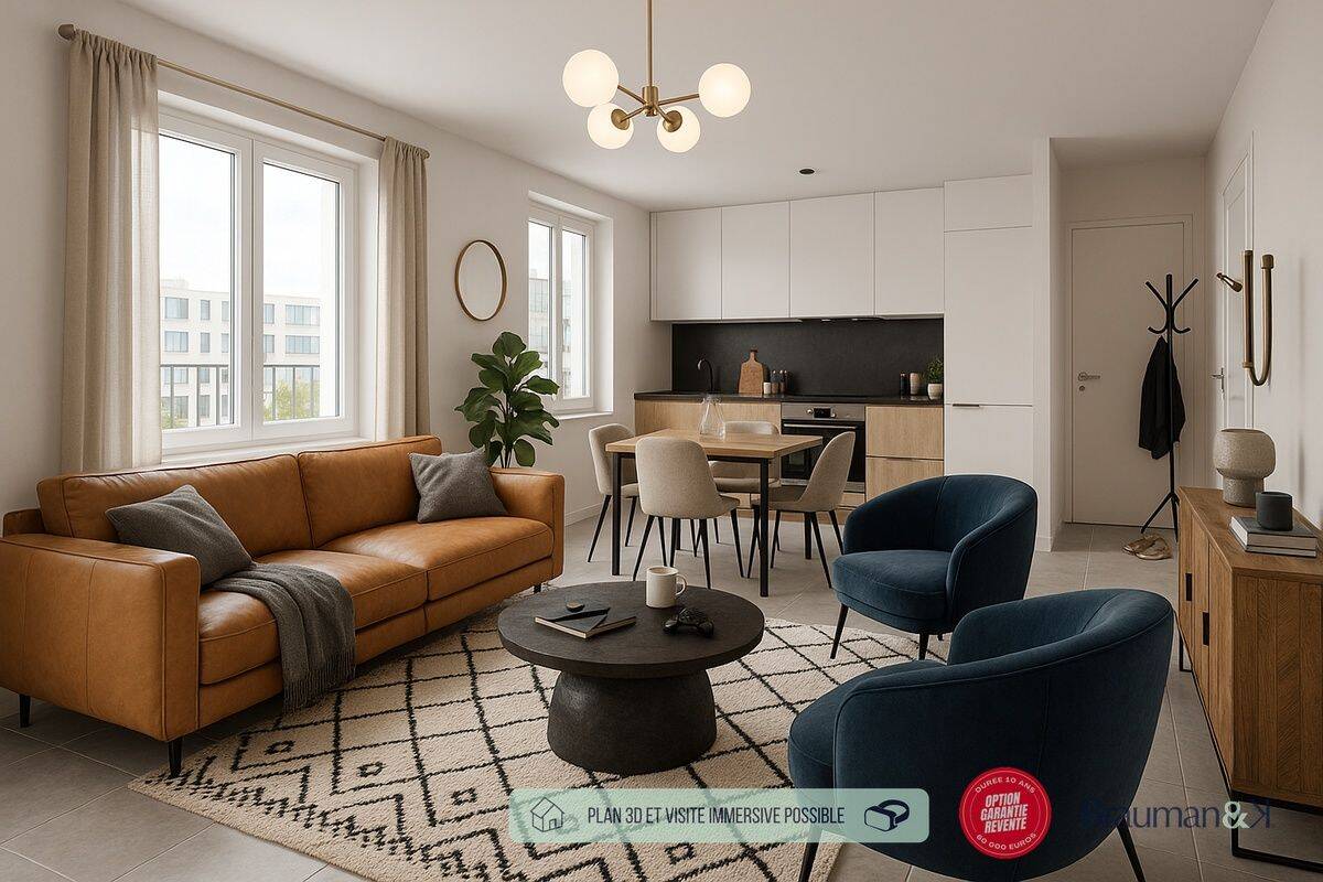 Appartement 3 pièces 59 m² · au Mans · 59 m² · 251 000 €
