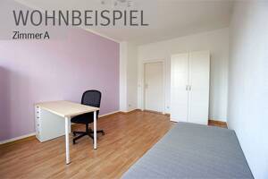 Möbliertes WG-Zimmer in 2er-Wohngemeinschaft – 8523 Plauen – Vorschaubild 4