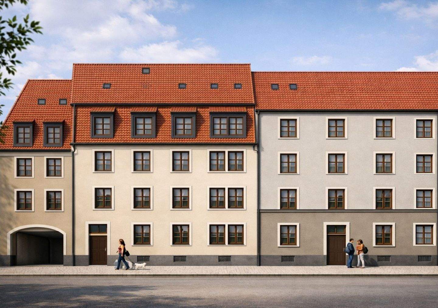 2-Zimmer-Wohnung mit geräumigem Bad und Einbauküche am Bismarckplatz - Wohnung 16 – Regensburg – Vorschaubild 9