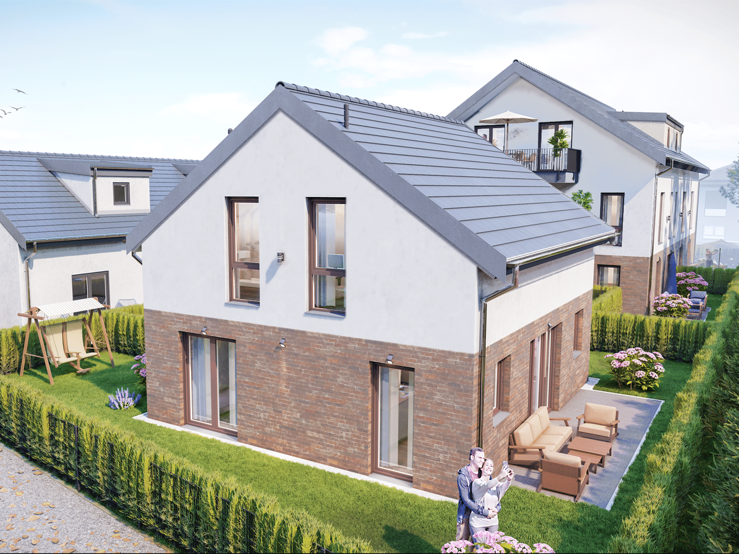 Goethe42 (Walldorf): 4-Zimmer-Wohnung mit privatem Garten I Neubau I provisionsfrei – Mörfelden-Walldorf – Vorschaubild 3