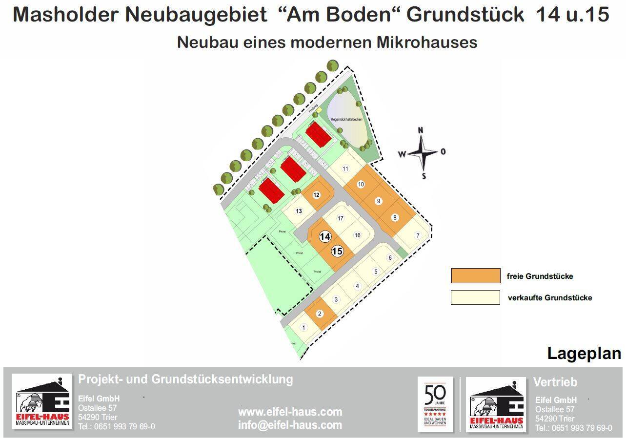 Masholder - Neubaugebiet "Am Boden" - Grundstück 14 - Neubau eines modernen Mikrohauses mit 2 Einheiten – Bitburg – Vorschaubild 3
