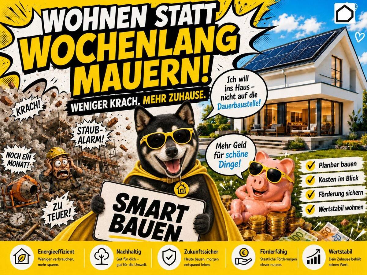 Dein sicheres Zuhause in Bornstedt: 153 m², 5 Zimmer, QNG-Potenzial und 18 Monate Festpreis! – 14469 Potsdam – Bild 1 von 9