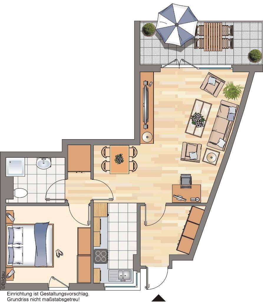 2-Zimmer-Wohnung in Gelsenkirchen Feldmark – Gelsenkirchen – Vorschaubild 9