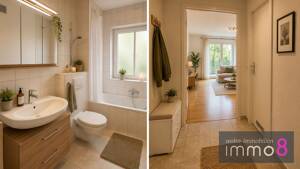 Charmante 3 Zimmer Wohnung mit Balkon in ruhiger Lage und Abendsonne – 81669 München – Vorschaubild 6