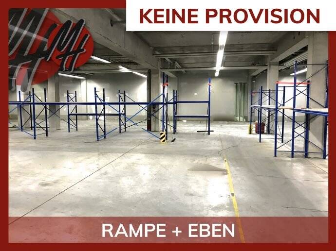 KEINE PROVISION - SCHNELL VERFÜGBAR - Moderne Lagerflächen (600 m²) zu vermieten