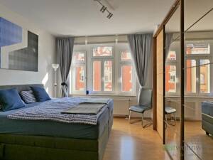 (EF1078_M) Erfurt: Andreasvorstadt, möblierte Wohnung mit Balkon in einer Stadtvilla, ruhige Lage an der Gera – 99089 Erfurt – Vorschaubild 5