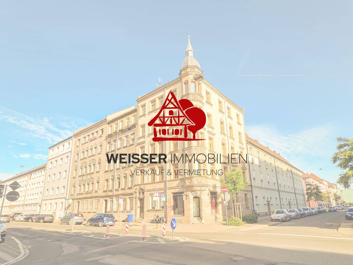 Ihre Möbel sind schon da - Möblierte 2 Zimmerwohnung mit guter Infrastruktur in der Fürther Südstadt