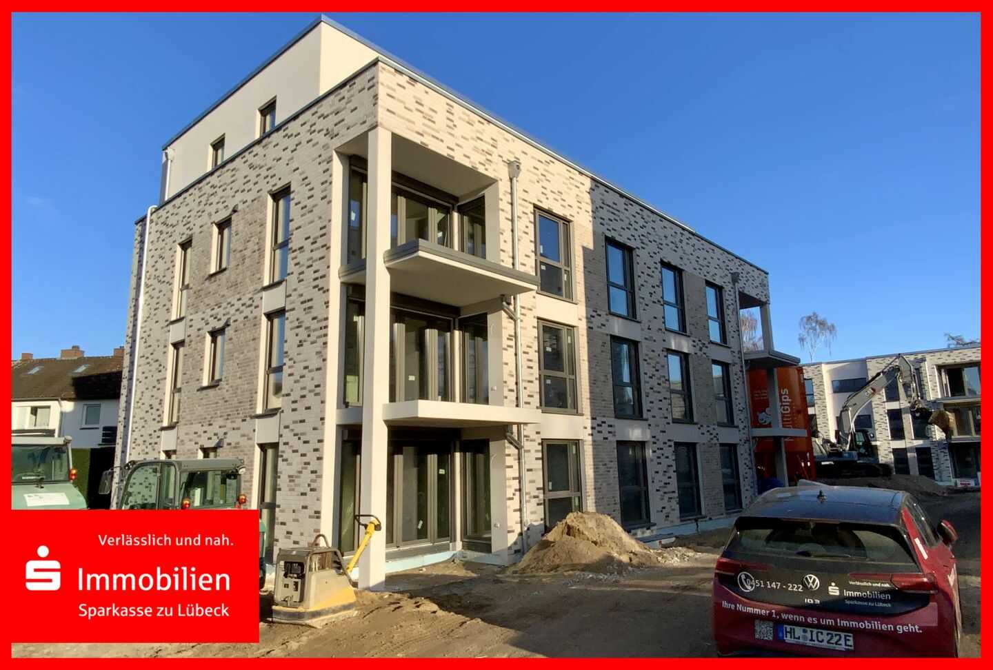 Neubau-Eigentumswohnungen in zentraler Lage von St. Jürgen mit neuem Preis !! – Lübeck – Bild 1 von 9