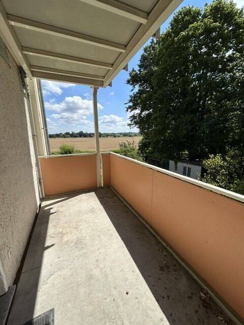 ländliche Erdgeschosswohnung mit Balkon in Ludwigsdorf bei Görlitz!