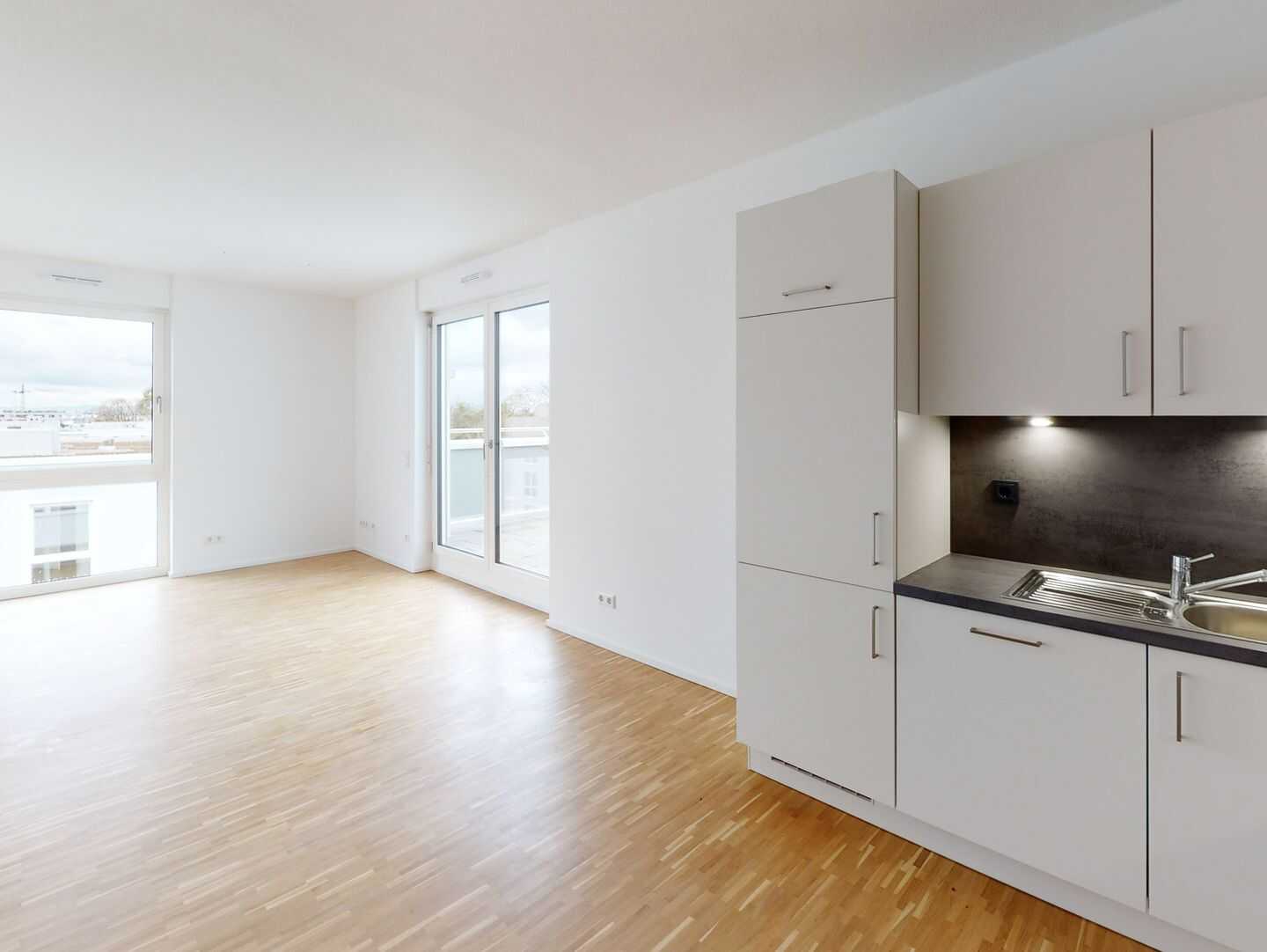 Perfekt für Paare: 2-Zimmer-Wohnung mit Büro