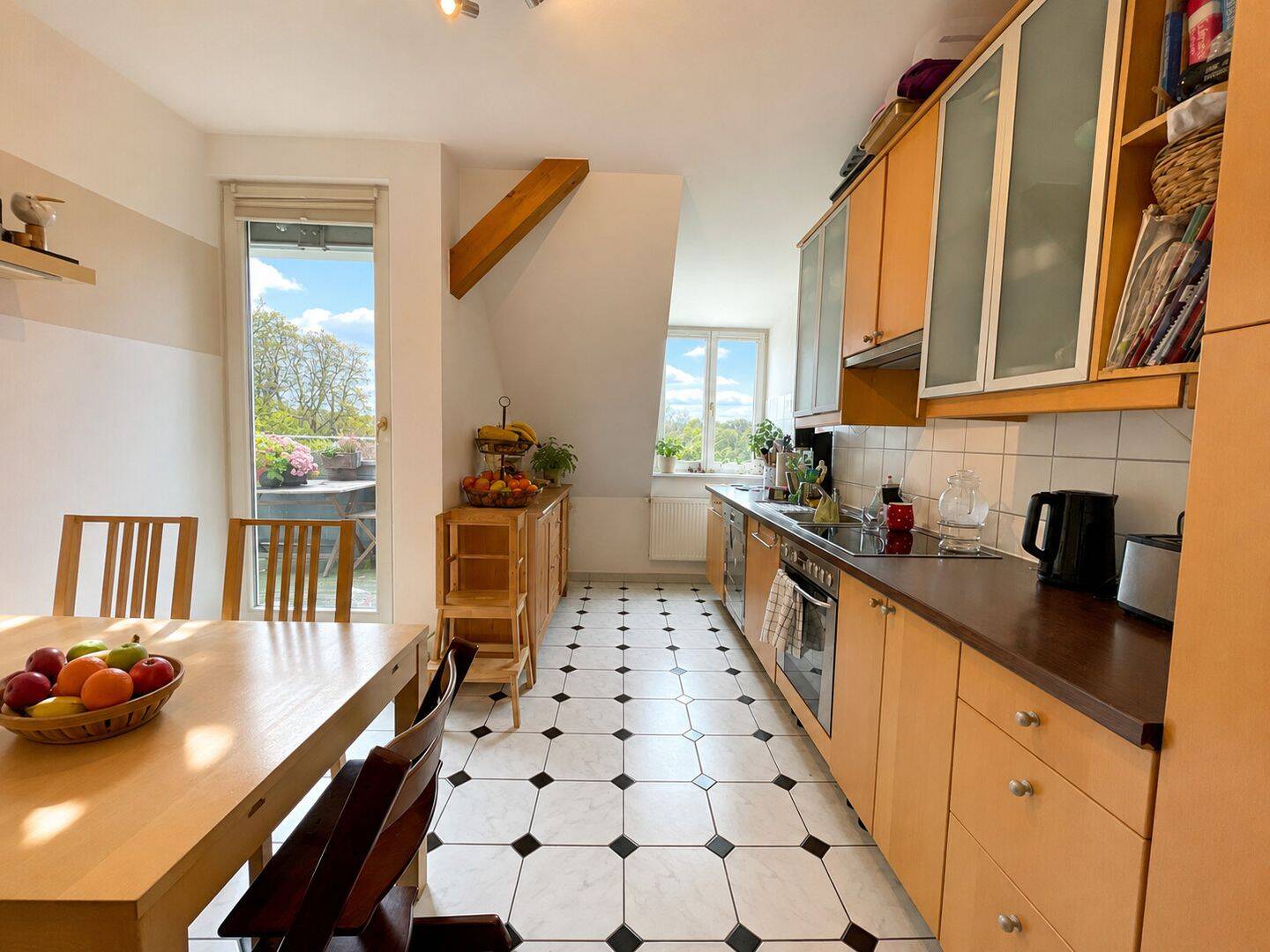 Dachdomizil mit unverbautem Blick aufs Rosental – Leipzig – Vorschaubild 3