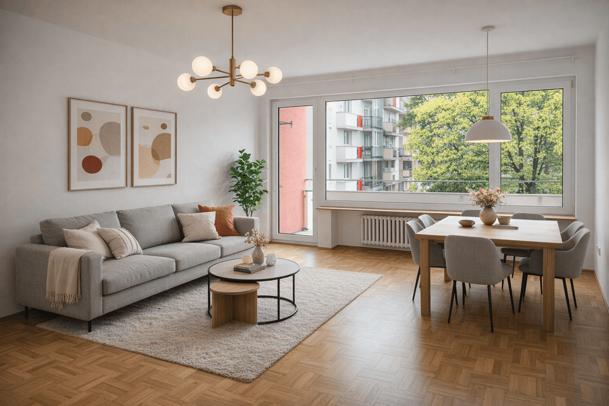 Perfekt geschnittene 3-Zimmer Wohnung mit Südbalkon zum Innenhof - sofort bezugsfrei & ruhig gelegen – 81373 München – Bild 1 von 6