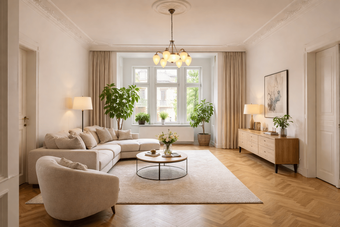 Exklusive Wohnung in bevorzugter Wohnlage – Leipzig – Vorschaubild 3