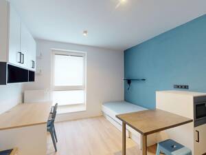 1 Monat mietfrei! Urbaner Lifestyle im möblierten Studentenapartment – 65197 Wiesbaden – Vorschaubild 2