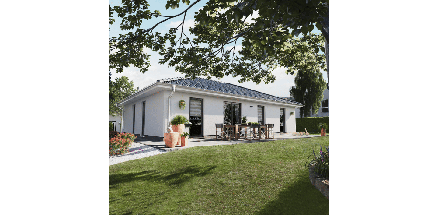 Bungalow 110 massiv gebaut, Preis inkl. Grundstück – Pellingen – Bild 1 von 5