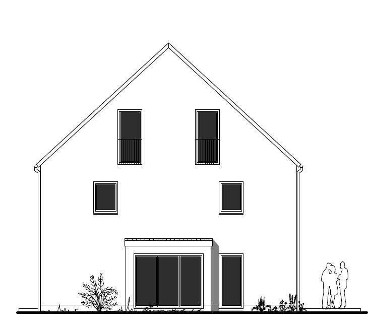 Doppelhaushälfte, Neubau in verkehrsgünstiger Lage Brunnthal- Haus 3 – Brunnthal – Vorschaubild 2