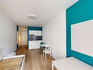 Studenten aufgepasst! Möbliertes 1-Zimmer-Apartment mit Einbauküche und Loggia – 60486 Frankfurt am Main – Vorschaubild 2