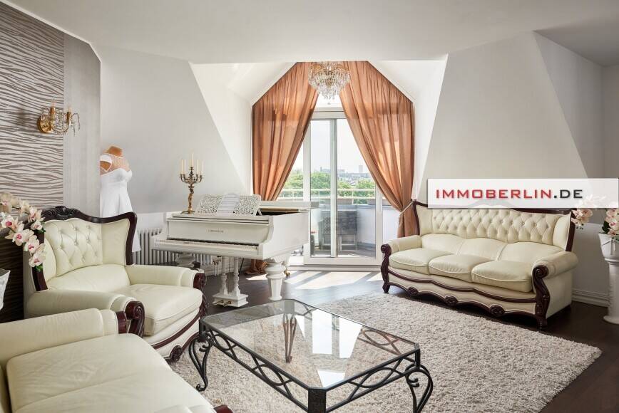 IMMOBERLIN.DE - Faszinierende Aussichten in Toplage - Elegante Wohnung mit Sonnenterrassen – Berlin – Bild 1 von 9