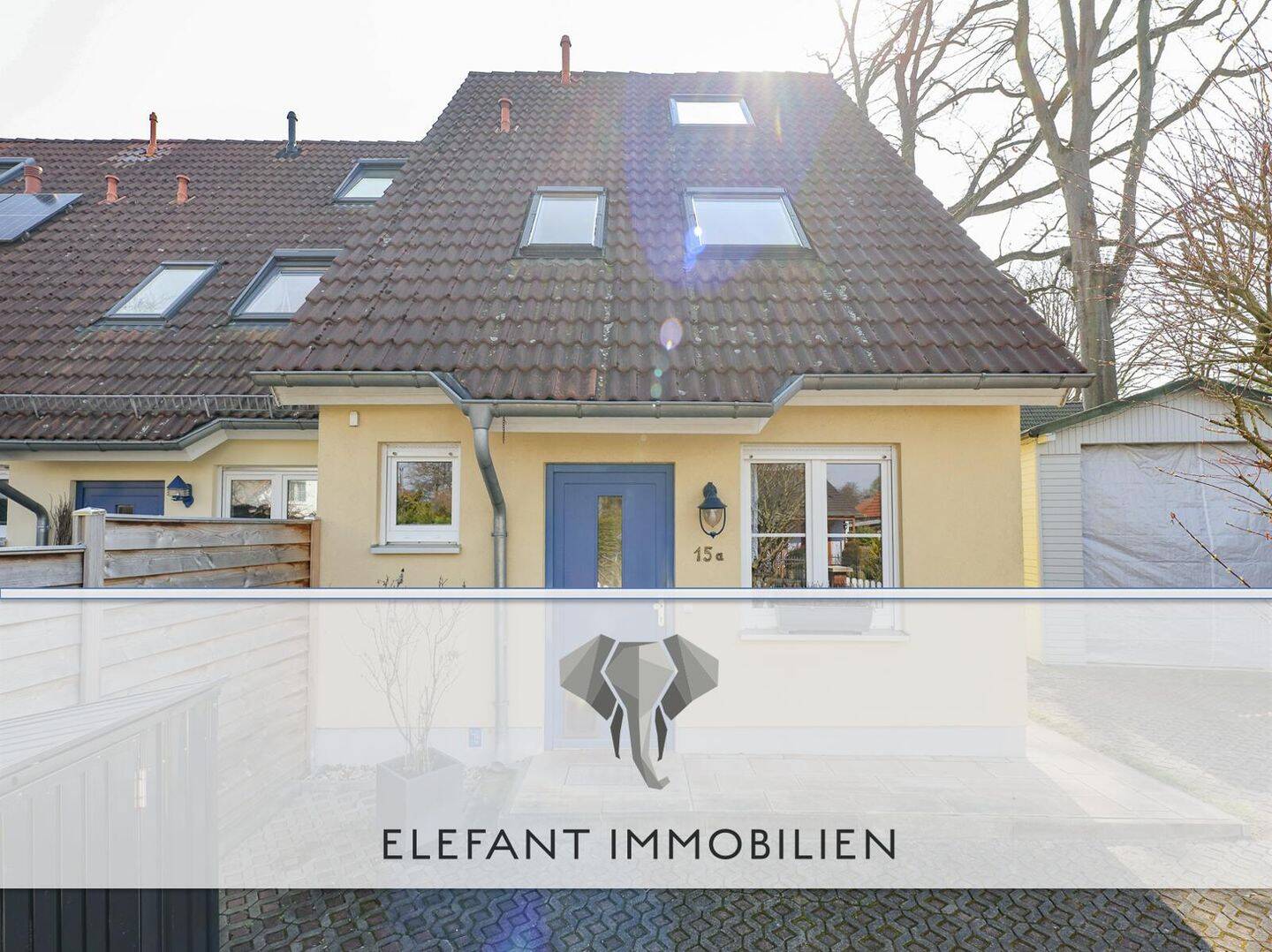 Reihenendhaus in Zeesen | wassernah | 100 m² Wfl. | 4 Zimmer | 335 m² Grdst. | Carport | ruhige Lage – Königs Wusterhausen – Bild 1 von 9