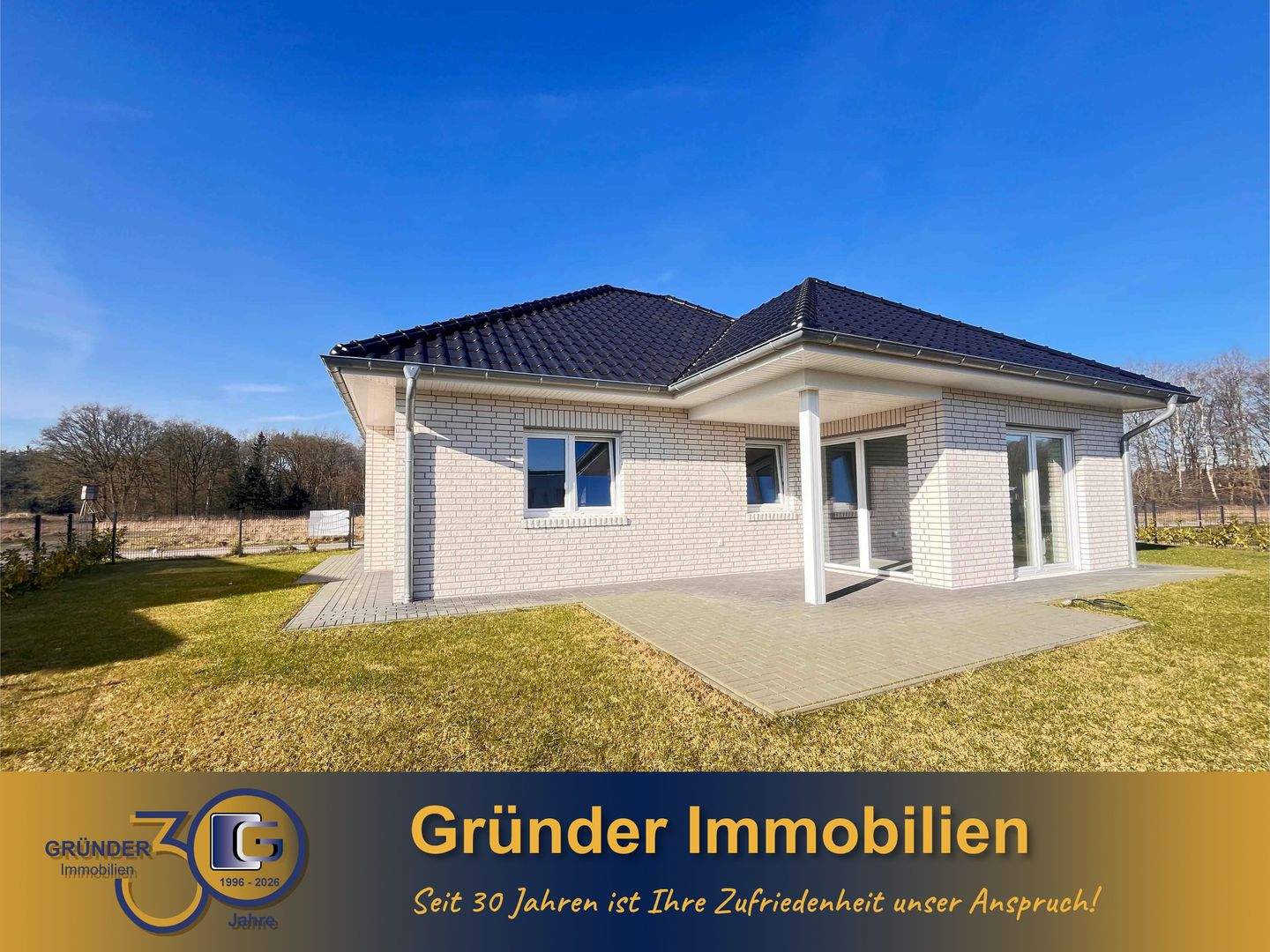 Provisionsfrei für Käufer! Leben am See - Neubau-Bungalow mit Wohlfühlgarantie! – Herzlake – Bild 1 von 9