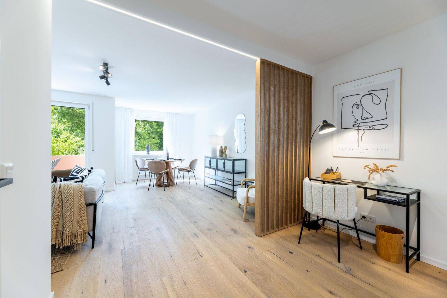 Exklusive 2-Zi.-Wohnung mit Balkon und Einbauküche- Erstbezug nach umfassender Modernisierung – Nürnberg – Vorschaubild 7