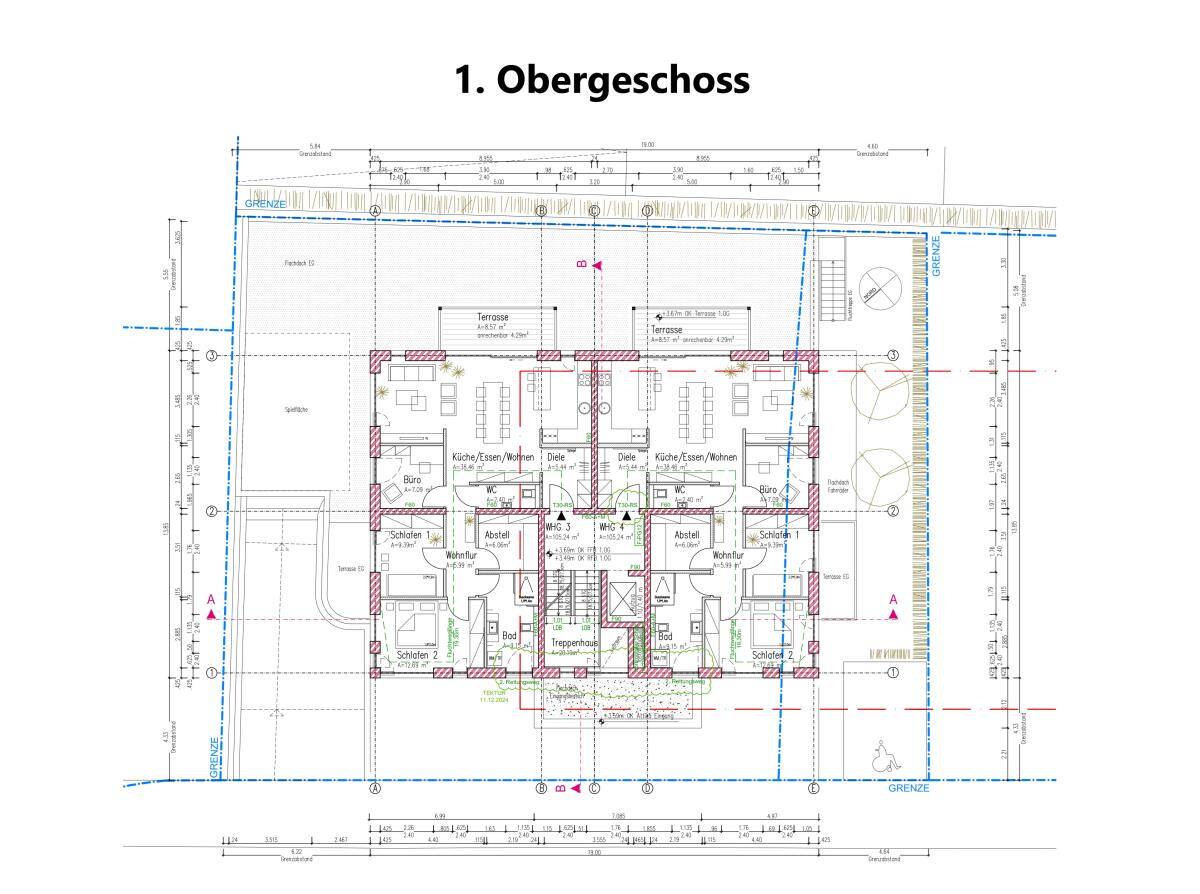 Helle altersgerechte Wohnung im KFW 40 Energiesparhaus Nähe Porta Nigra – Trier – Vorschaubild 4