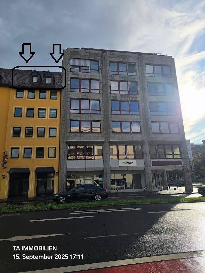 Gemütliche 2-Zimmer-Wohnung mit Balkon in Nürnberg Marienvorstadt