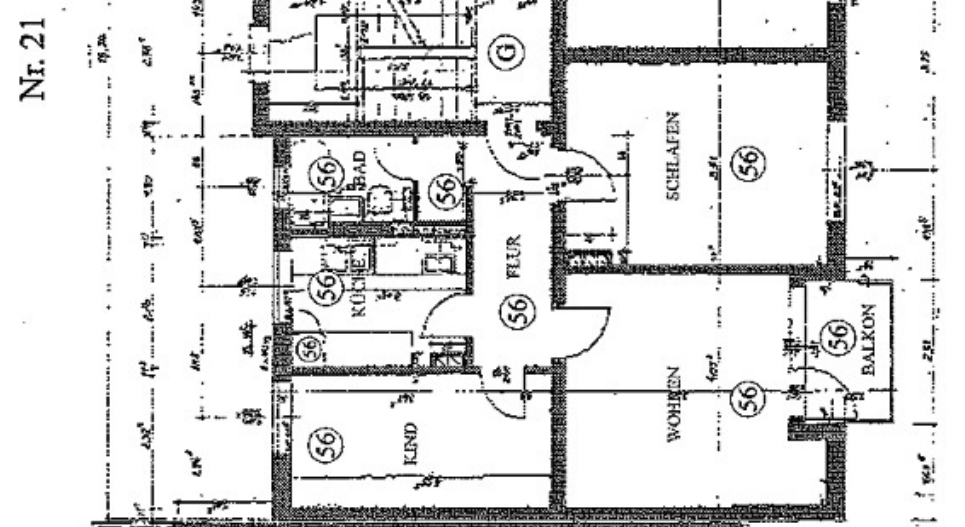 Kapitalanlage - Eigentumswohnung - vermietet im 4.OG rechts ohne Fahrstuhl – Hannover – Vorschaubild 3