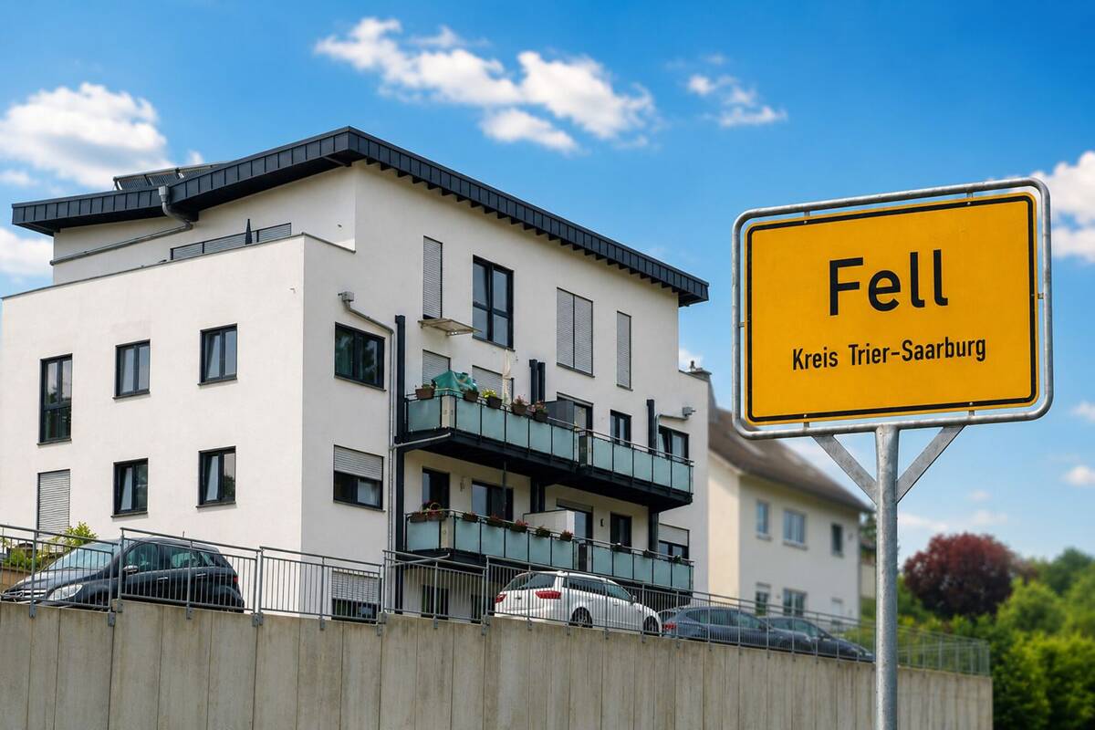 Fell / Weinbergstraße 50a - Eigentumswohnung im Ober- und Dachgeschoss - 137 m2 mit Parkplatz – 54341 Fell – Bild 1 von 9