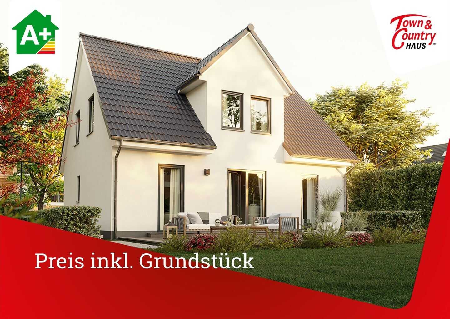 massiv gebautes Flair 134, Preis inkl. Grundstück