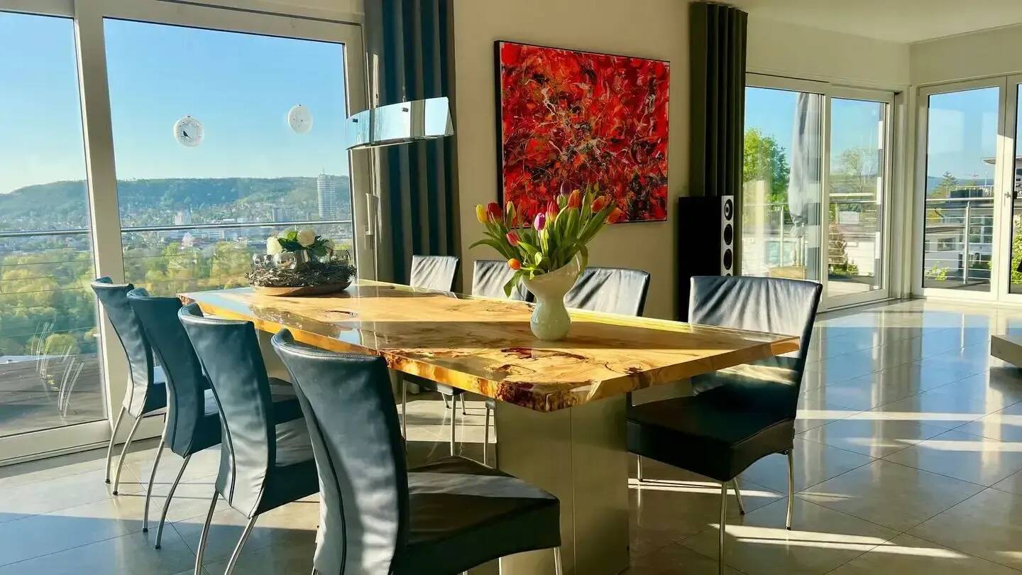 247m² Panorama-Penthouse in exklusiver Höhenlage der Kernberge (provisionsfrei) – Jena – Vorschaubild 5