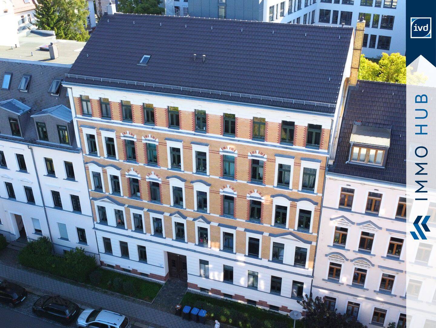 ++ Stilvolle 2-Zimmer-Wohnung im Denkmal - Balkon, Parkett & durchdachter Grundriss ++ – Leipzig – Vorschaubild 2