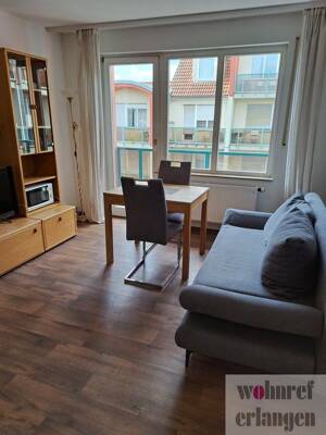 Möblierte 2-Zimmer-Wohnung mit Balkon in zentraler Lage – 91058 Erlangen – Vorschaubild 2