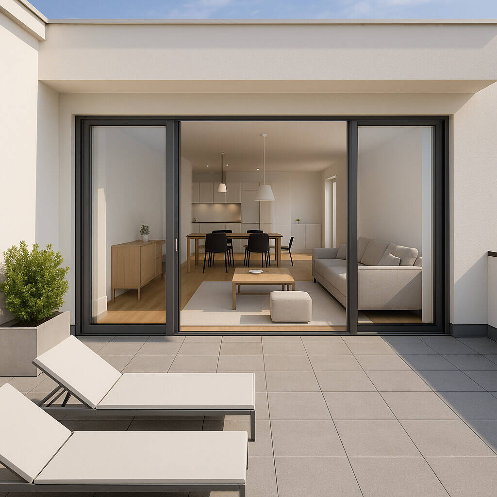 Weißensee: ERSTBEZUG im NEUBAU ab 2026: 3 Zi-EG-Wohnung mit 16 m² SÜD TERRASSE – Berlin – Vorschaubild 4