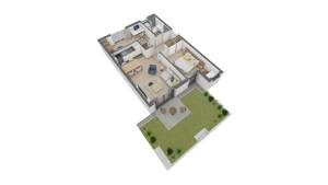 Attraktive 3 Zimmer-Wohnung im EG mit eigenem Garten