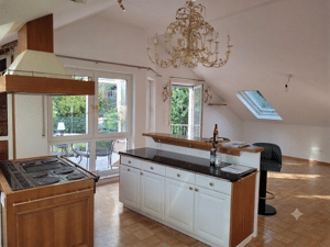 3-Zimmer-DG-Wohnung (103 m²) mit EBK, Klimaanlage, Terrasse, Garten und ebenerdigem Zugang – 70327 Stuttgart – Vorschaubild 5