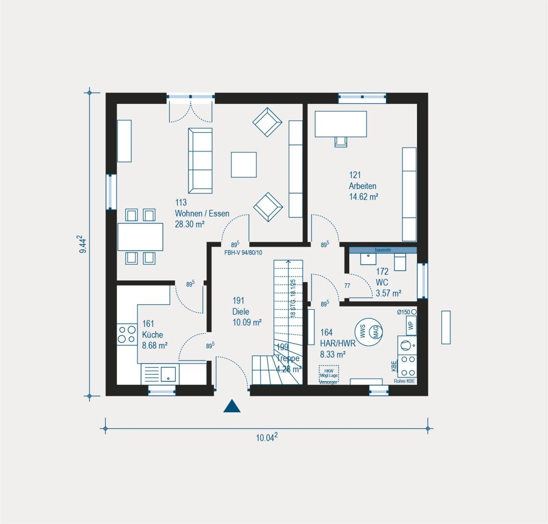 Einfamilienhaus in 77652 Offenburg mit 151,85 m² kaufen